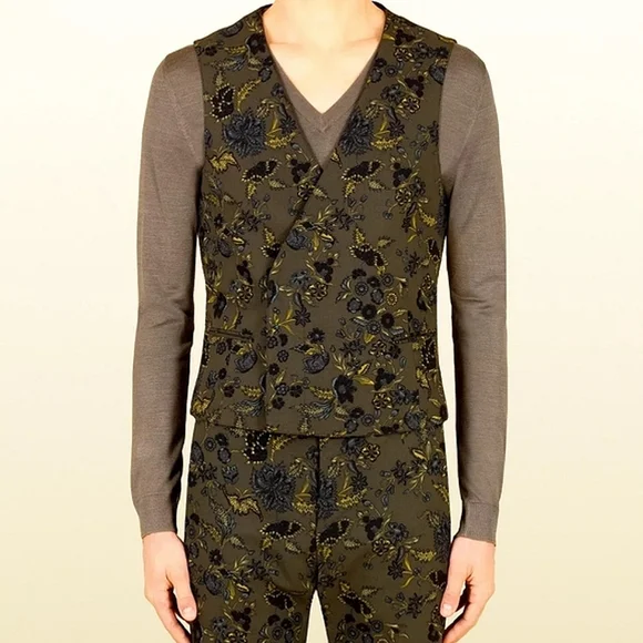 Gucci Knight Flora Vest